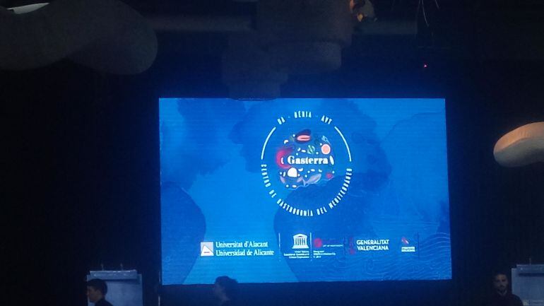 Logo de Gasterra, el Centro de Gastronomía del Mediterráneo, con sede en Dénia.