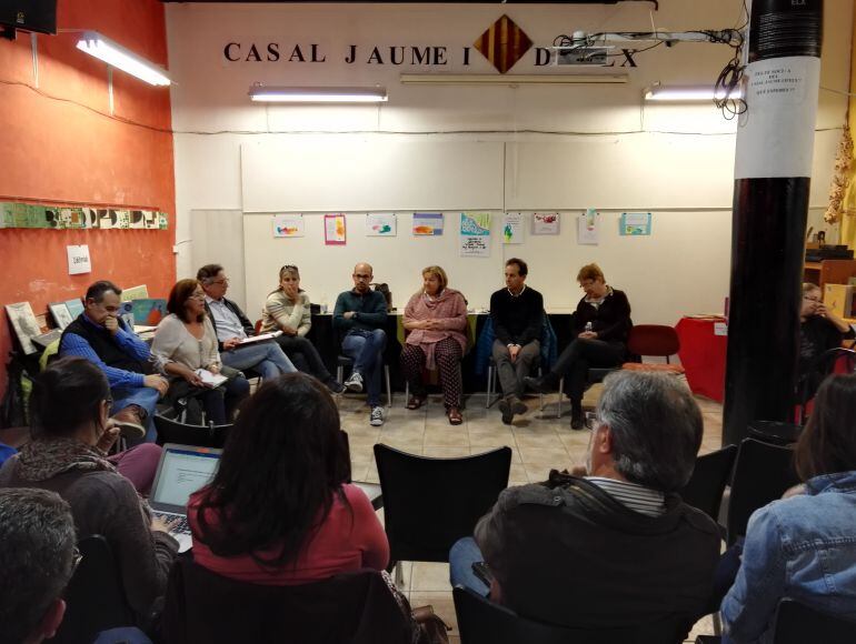 Reunión de la Plataforma en Defensa de la Sanidad Pública