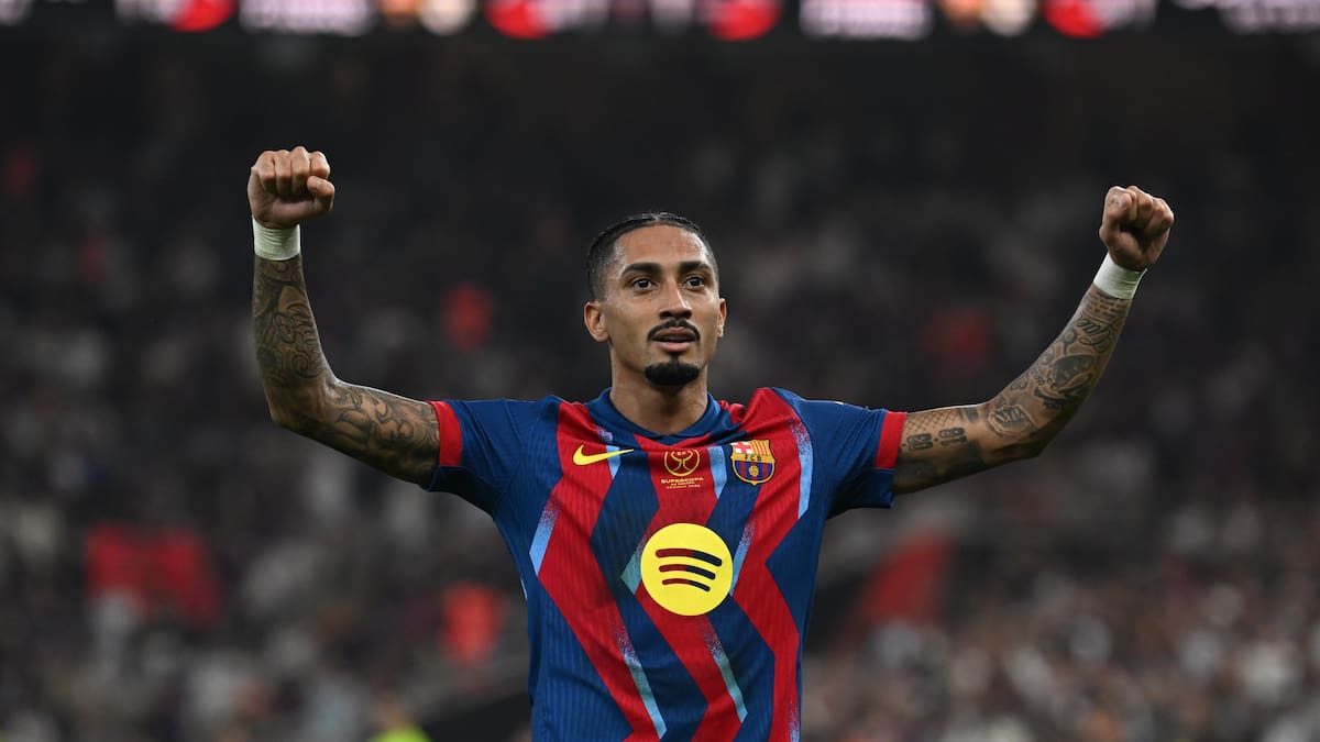 Raphinha, una reivindicación culminada en MVP: "Es un ejemplo para todos los jugadores"