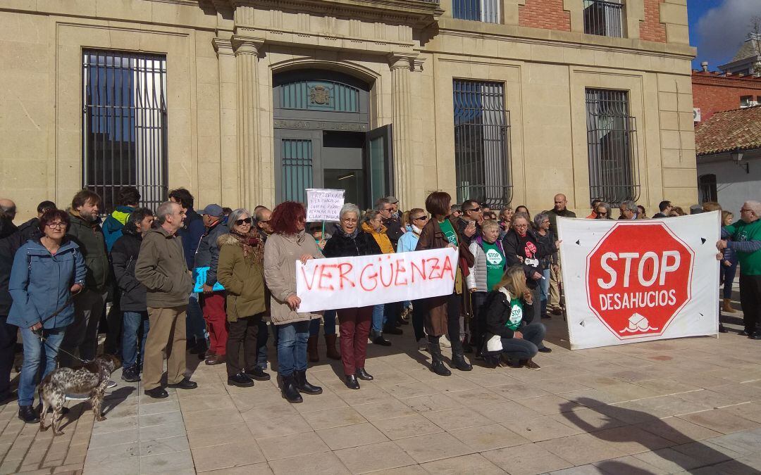 Imagen de archivo de una de las concentraciones de la PAH en Palencia