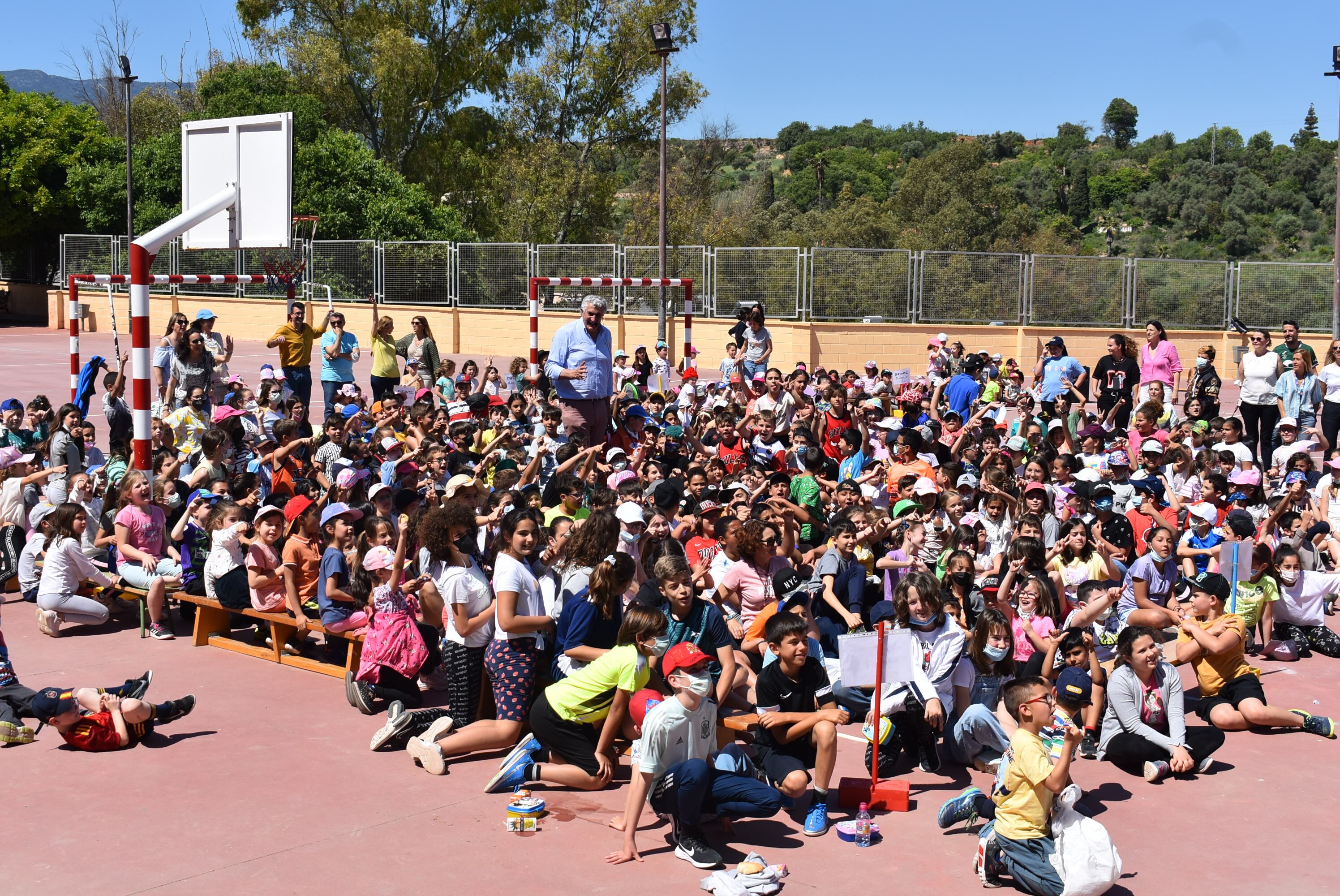 Fernando Romay estuvo en Alhaurín de la Torre promocionando el Mundial Sub-17 de baloncesto