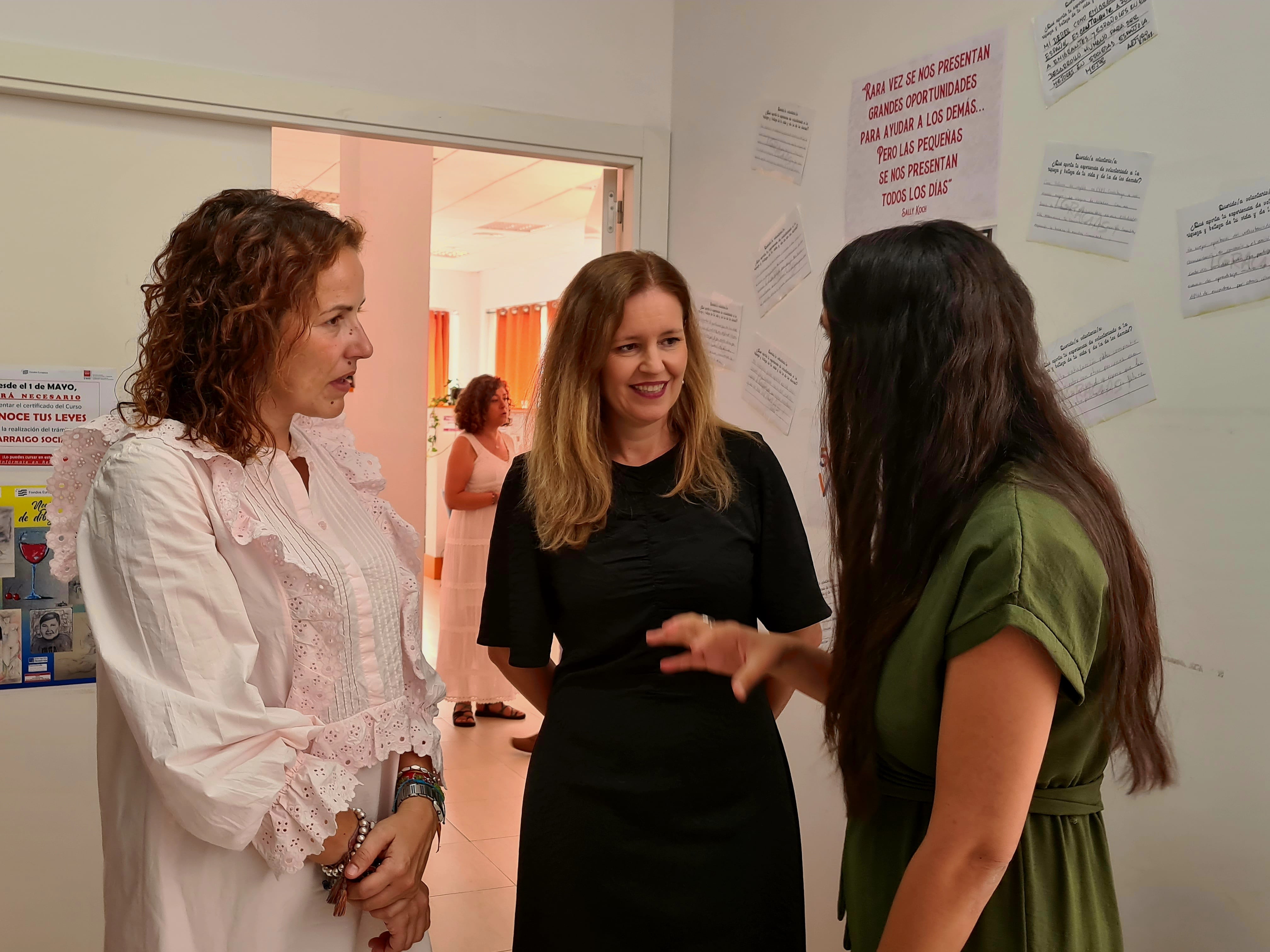 Visita de la consejera de Asuntos Sociales, Ana Dávila, al CEPI de Alcobendas-San Sebastián de los Reyes