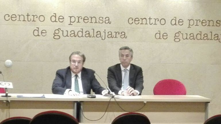 Martin Molina y Javier Martínez abogados concursales del CD Guadalajara SAD