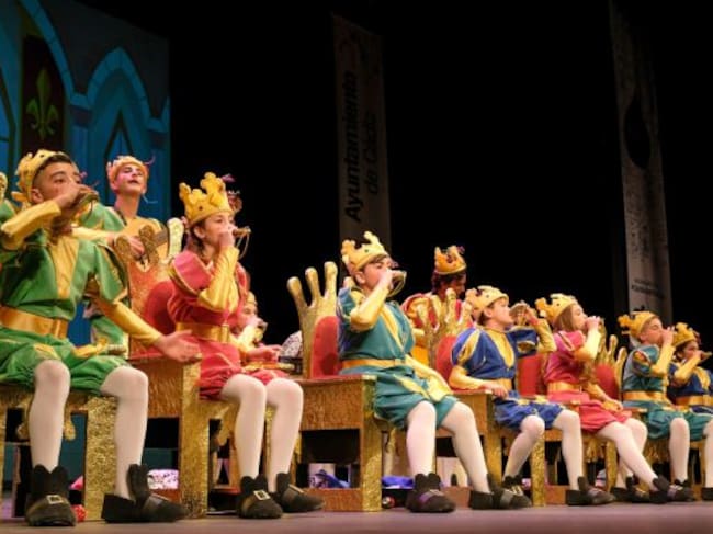 La chirigota infantil de Dos Hermanas "Los Reyes"