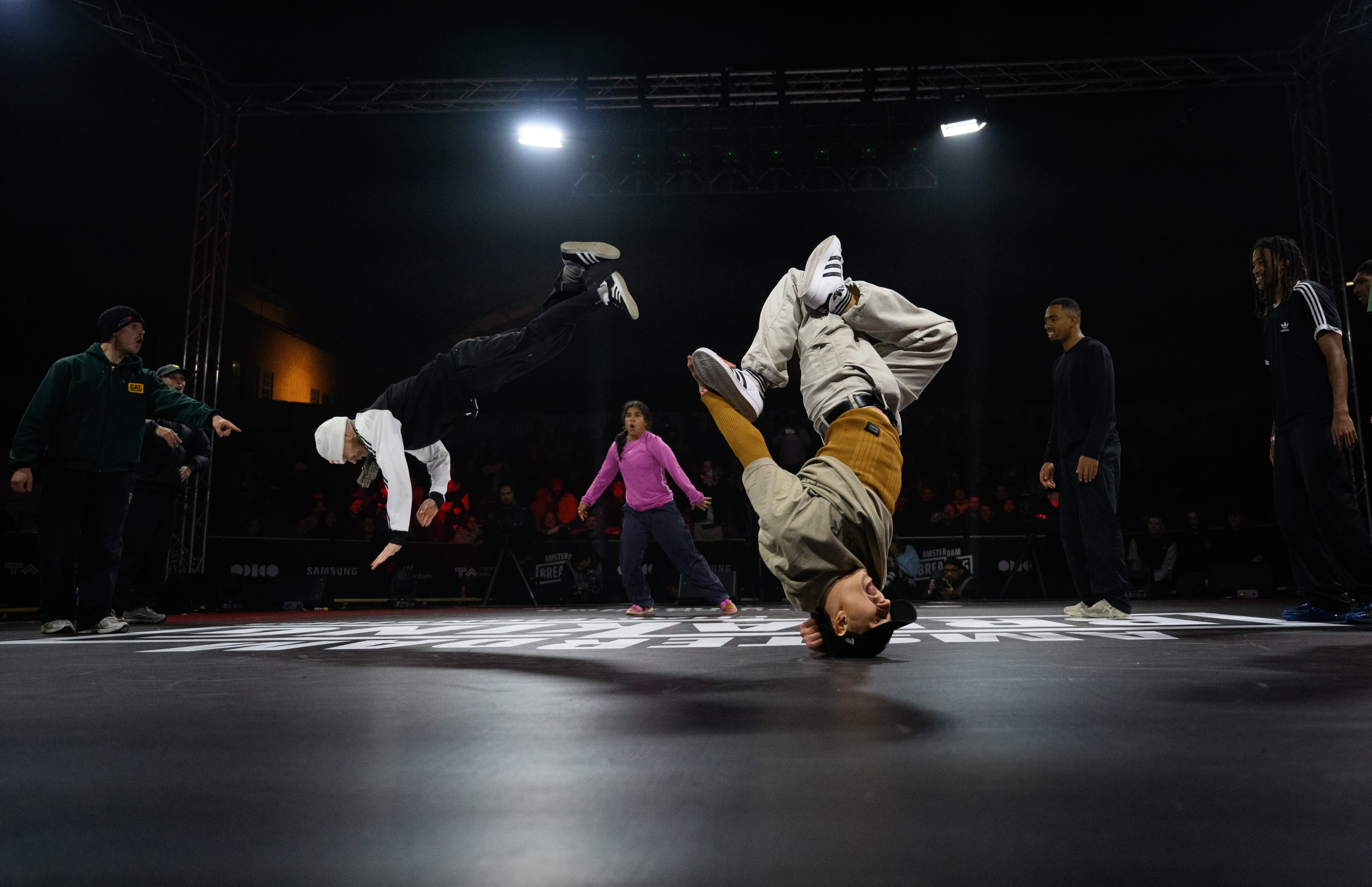 Una competición de Breakdance en Amsterdam