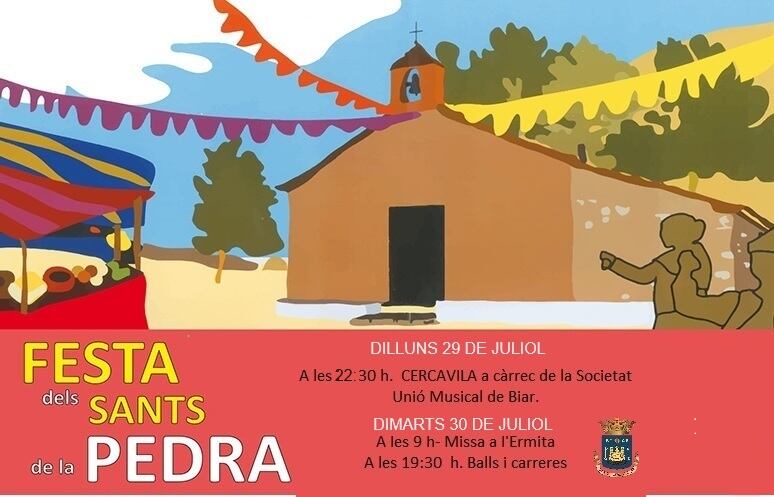 Cartel que anuncia la fiesta