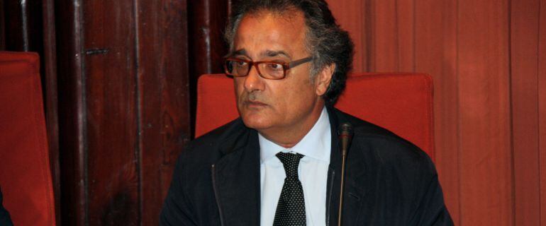 Jorge Batesteza, el passat 17 de juny de 2013, en la seva compareixença al Parlament.