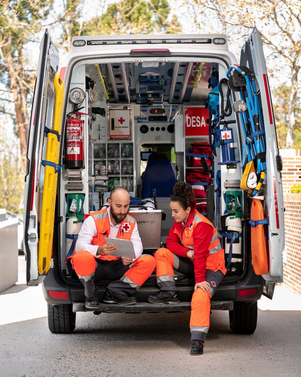 Ambulancia de la Cruz Roja