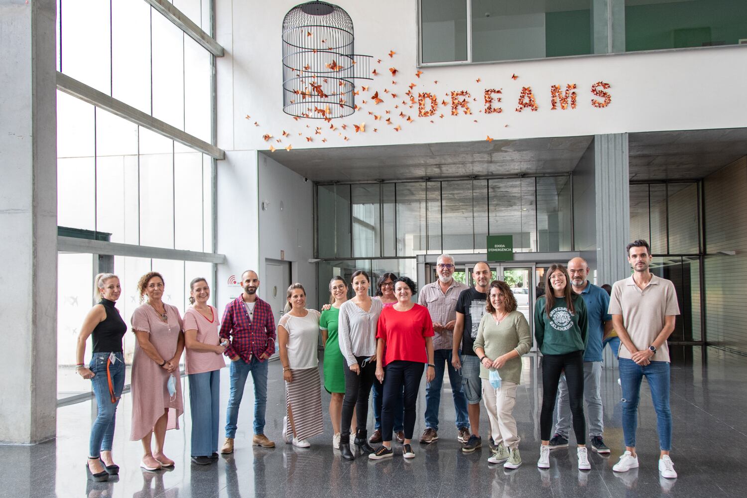 Empleados del DSD participantes en el proyecto europeo sobre cáncer de páncreas.