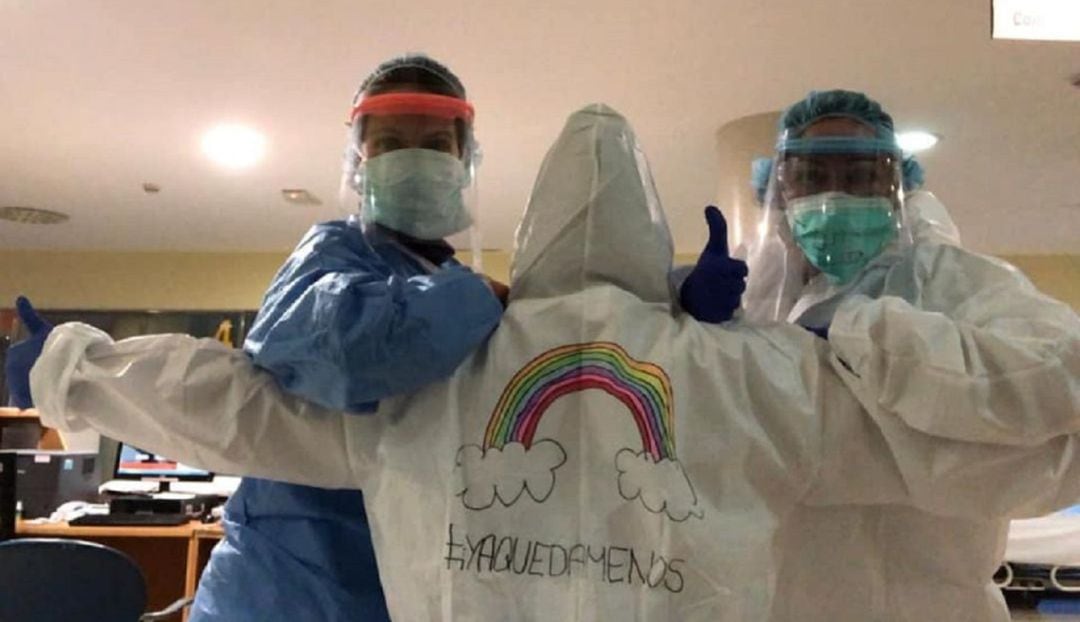 Sanitarias del Hospital Punta Europa.