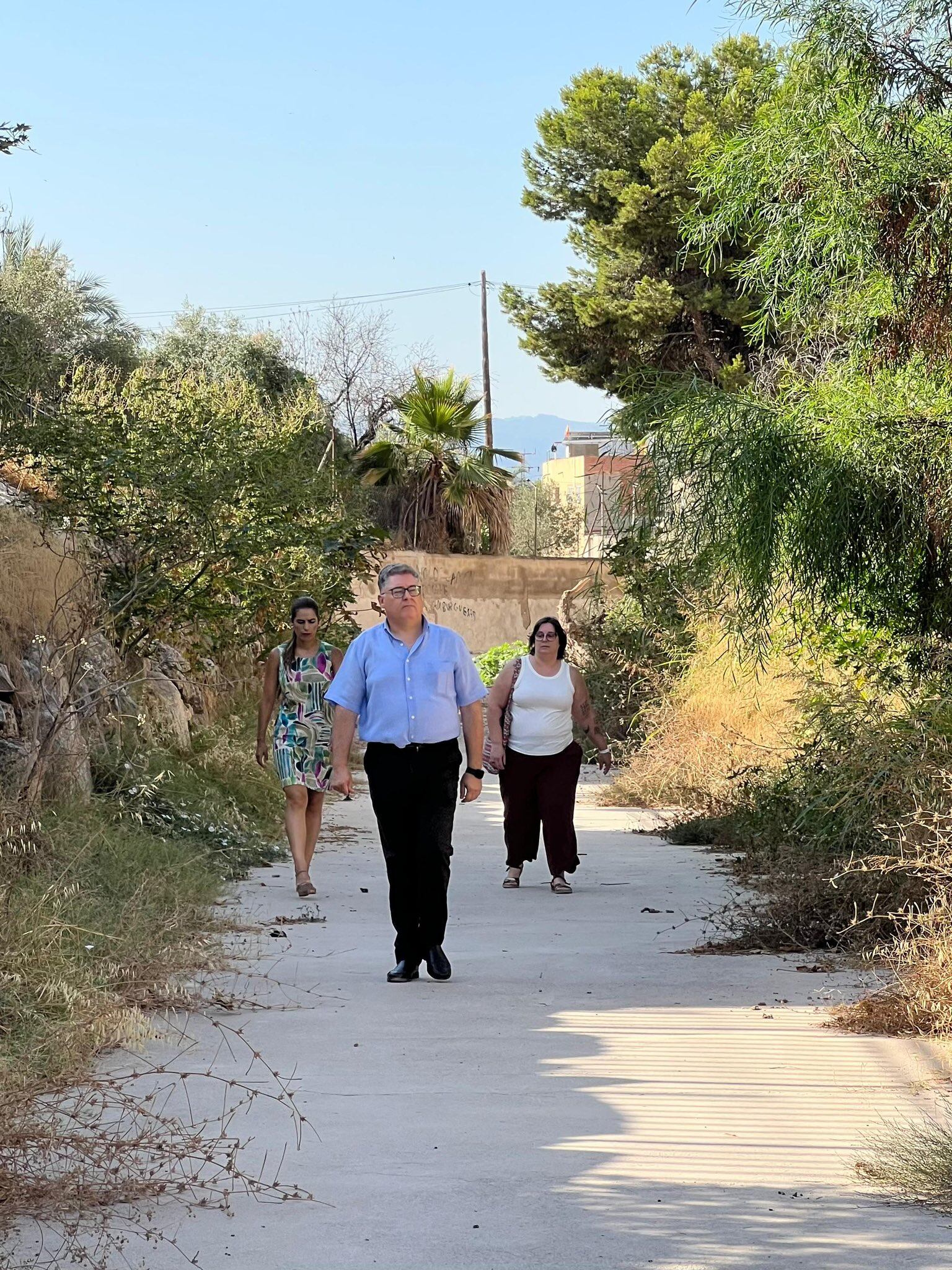 Situación que presenta la rambla de Churra