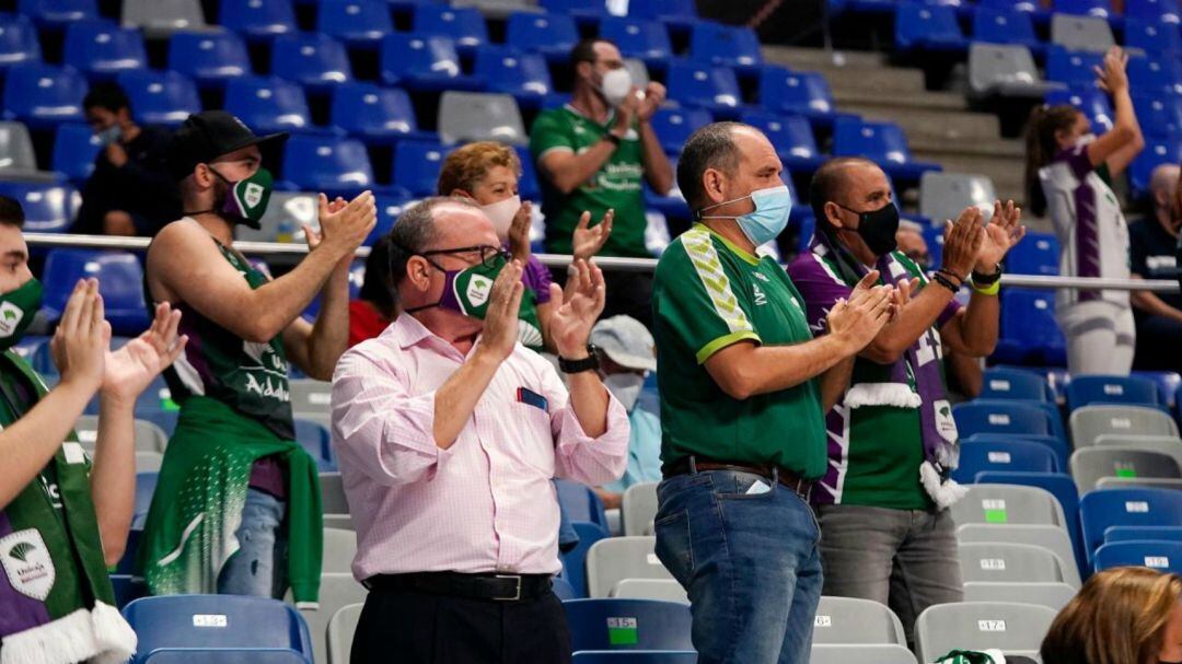 Los abonados del Unicaja