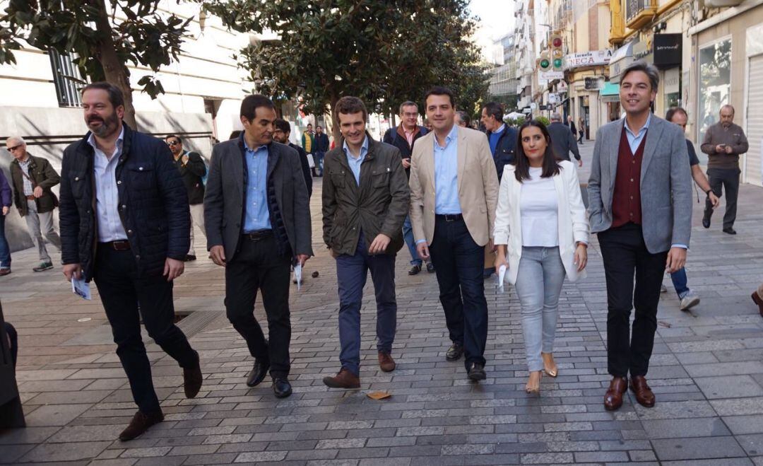 Adolfo Molina, Jose Antonio Nieto, Pablo Casado, Jose María Bellido, Bea Jurado y Andrés Lorite