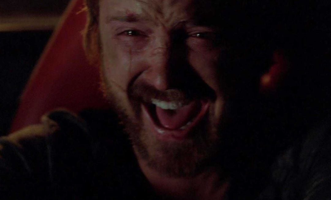 Jesse Pinkman en la última escena de Breaking Bad.