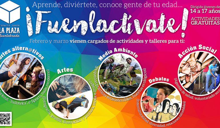 La concejalía de Juventud pone en marcha talleres gratuitos para adolescentes.