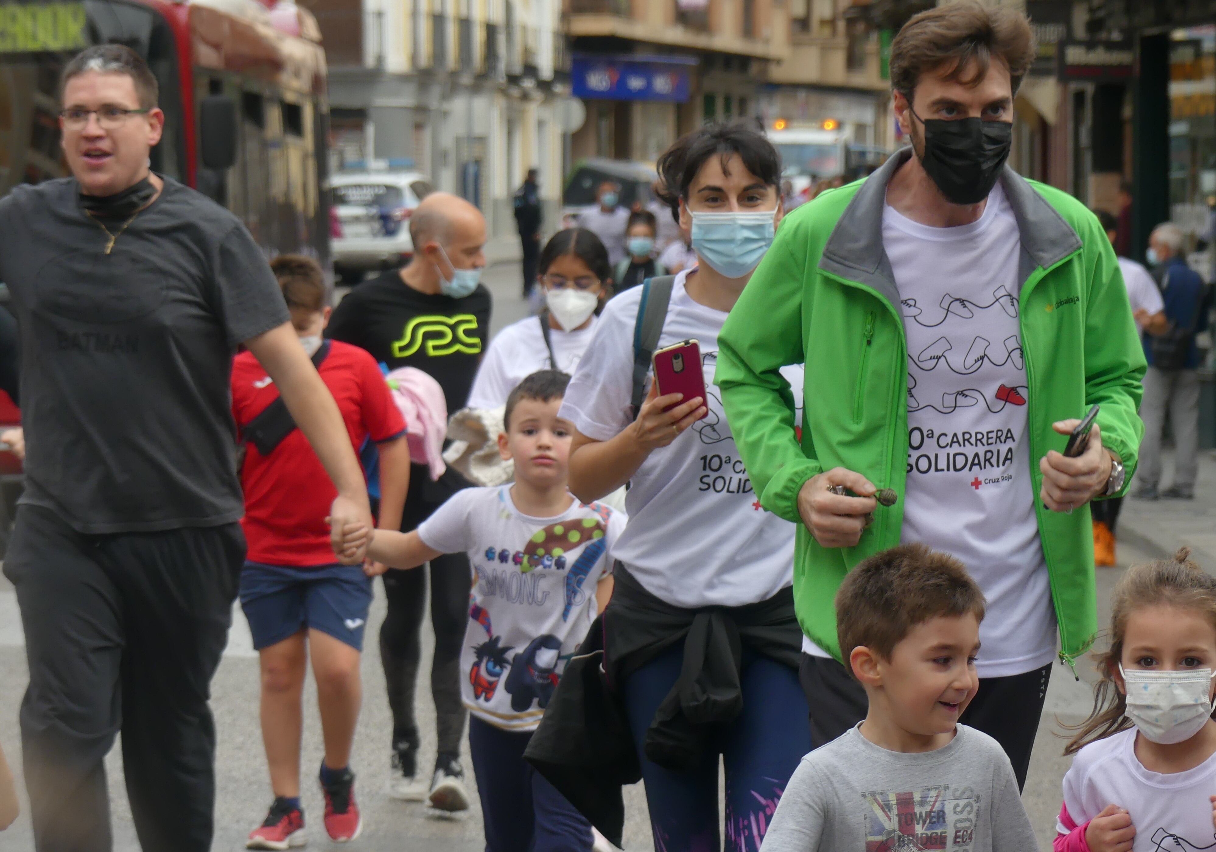 Imagen de la Carrera Solidaria de Cruz Roja en Cuenca de 2021.