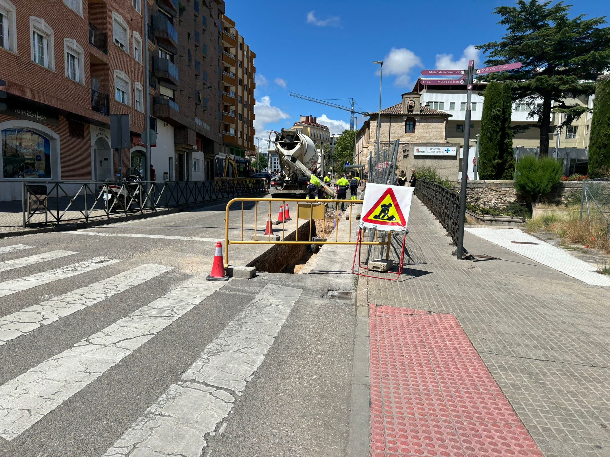 Las obras comenzaron la semana pasada