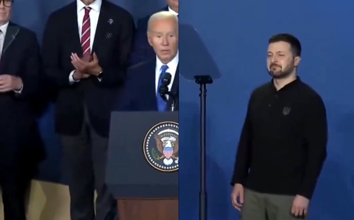 Joe Biden vuelve a confundirse, en esta ocasión con Zelenski.