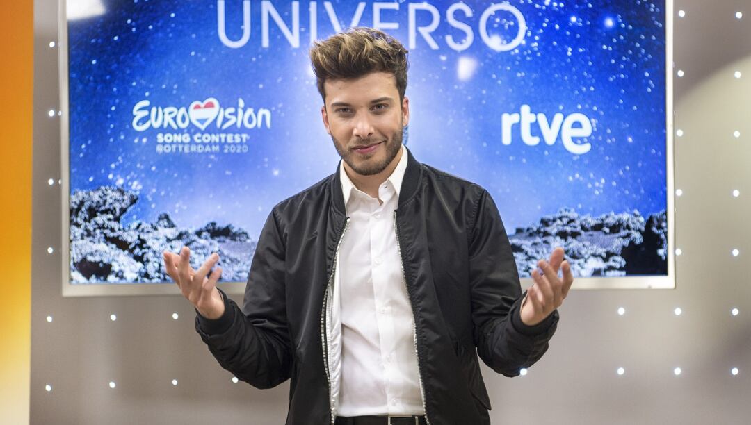 Blas Cantó en la rueda de prensa de &#039;Universo&#039;