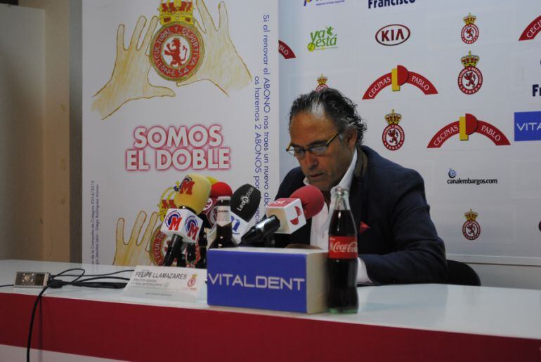 Felipe Llamazares hizo balance 