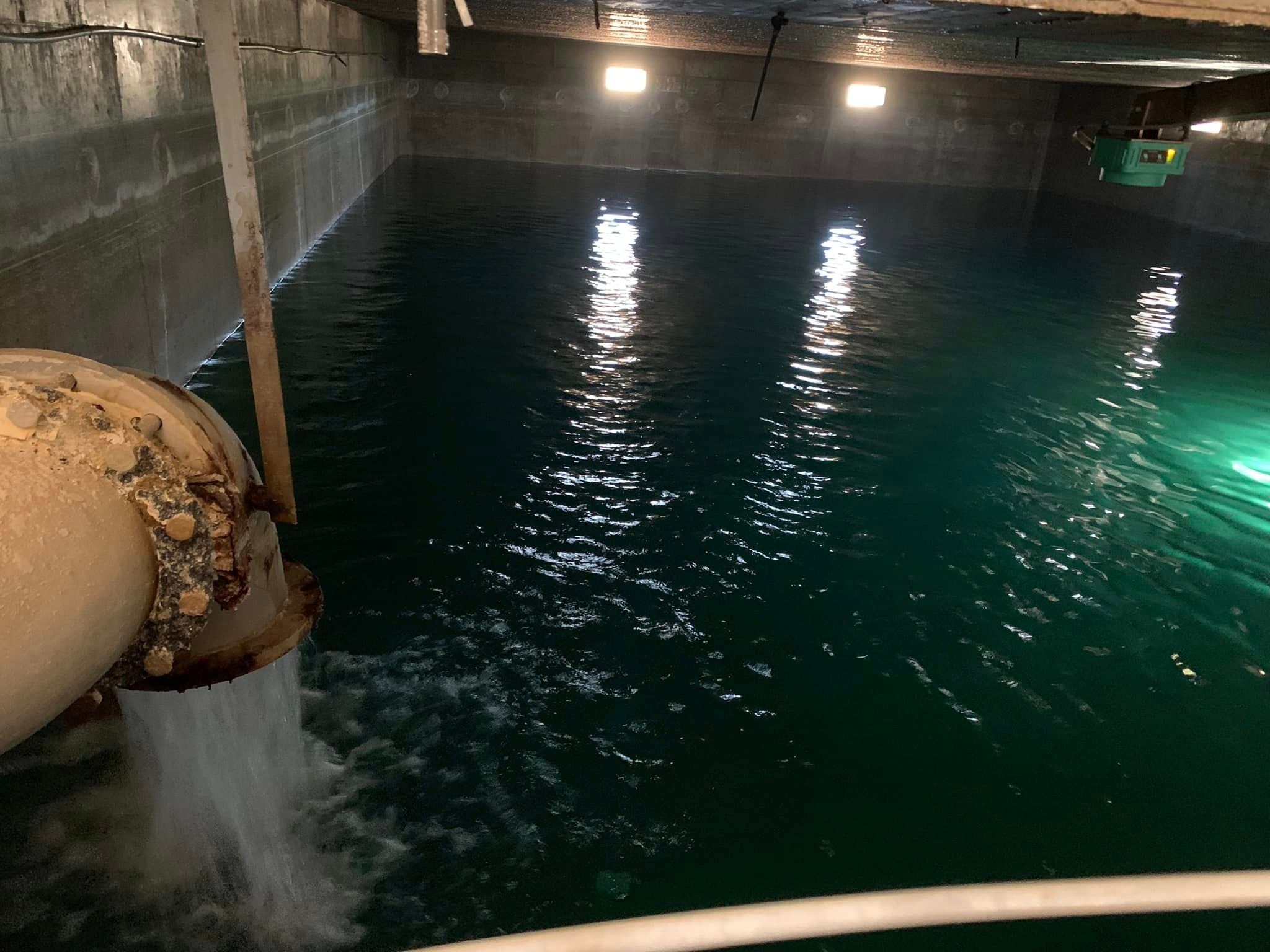 Pozo de Mota del Cuervo al que llega el agua de la Tubería Manchega