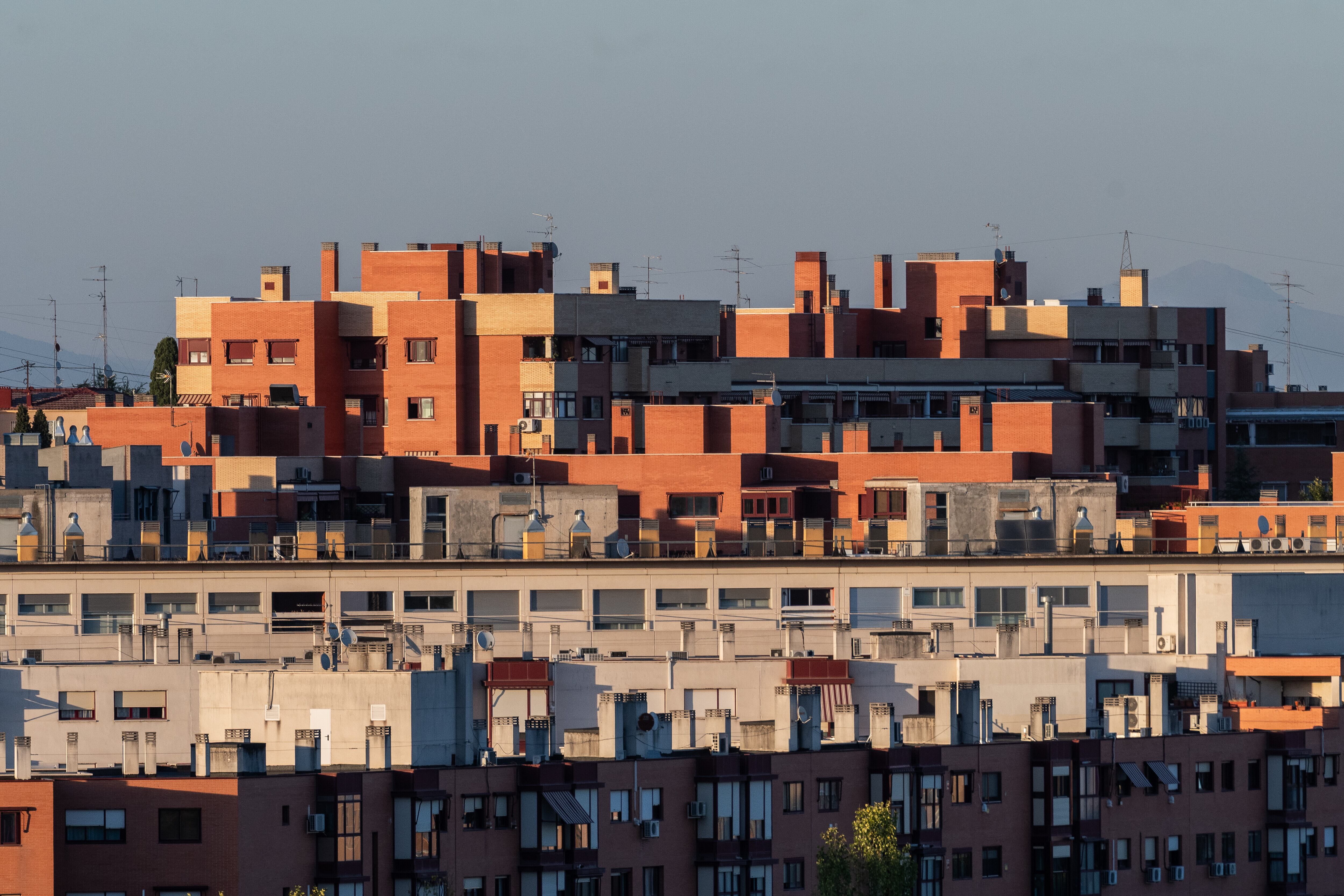 Paisaje inmobiliario de Vicálvaro (Madrid)