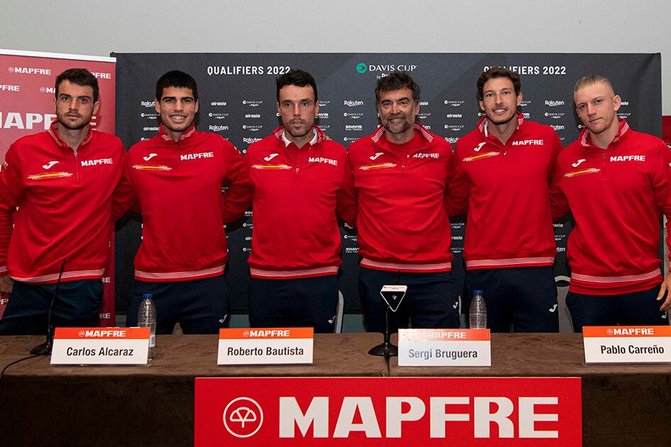 El equipo de España que disputará en Marbella la eliminatoria de la Copa Davis ante Rumanía