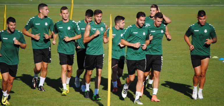 Entrenamiento del Conquense en La Fuensanta