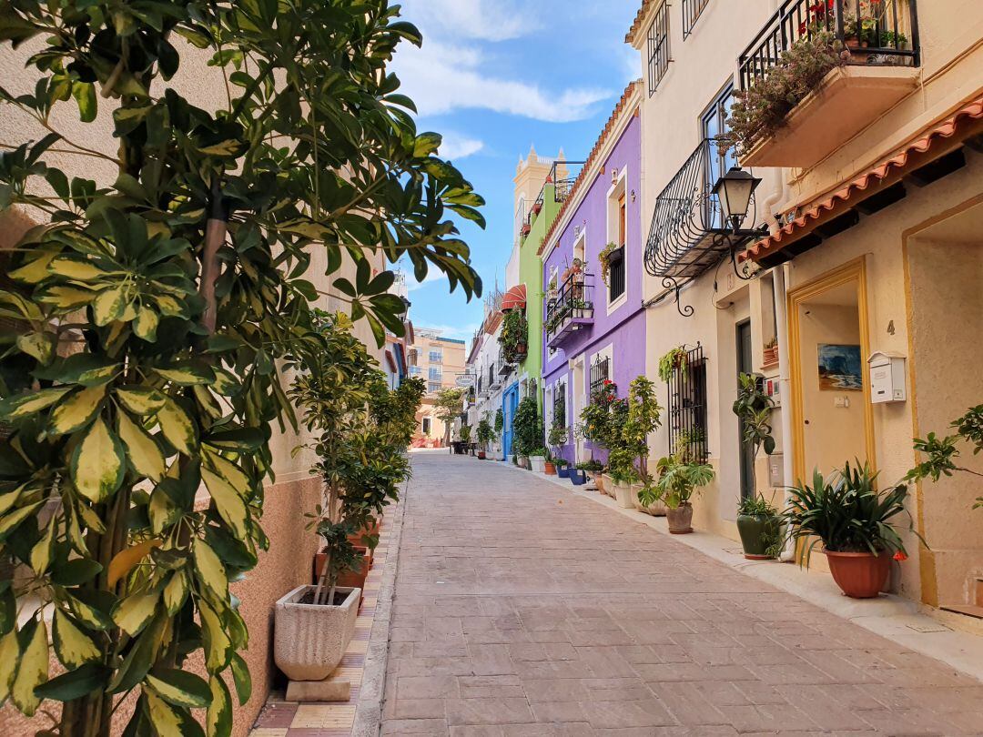 Casco antiguo de Calp.