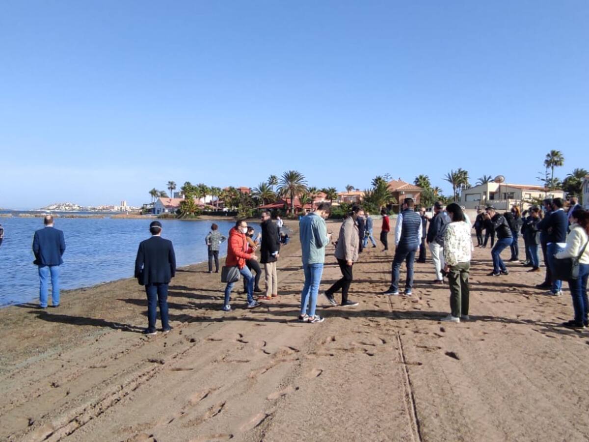 El informe del Parlamento Europeo sobre el Mar Menor divide al PSOE