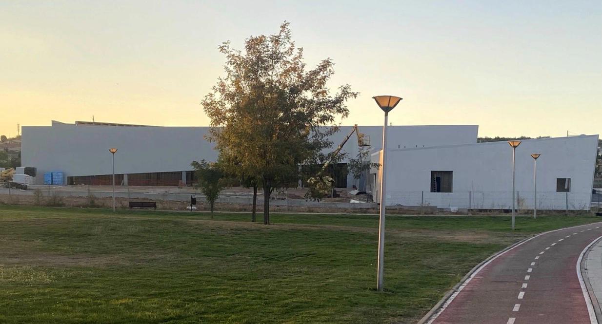 Obras complejo acuático Cabanillas