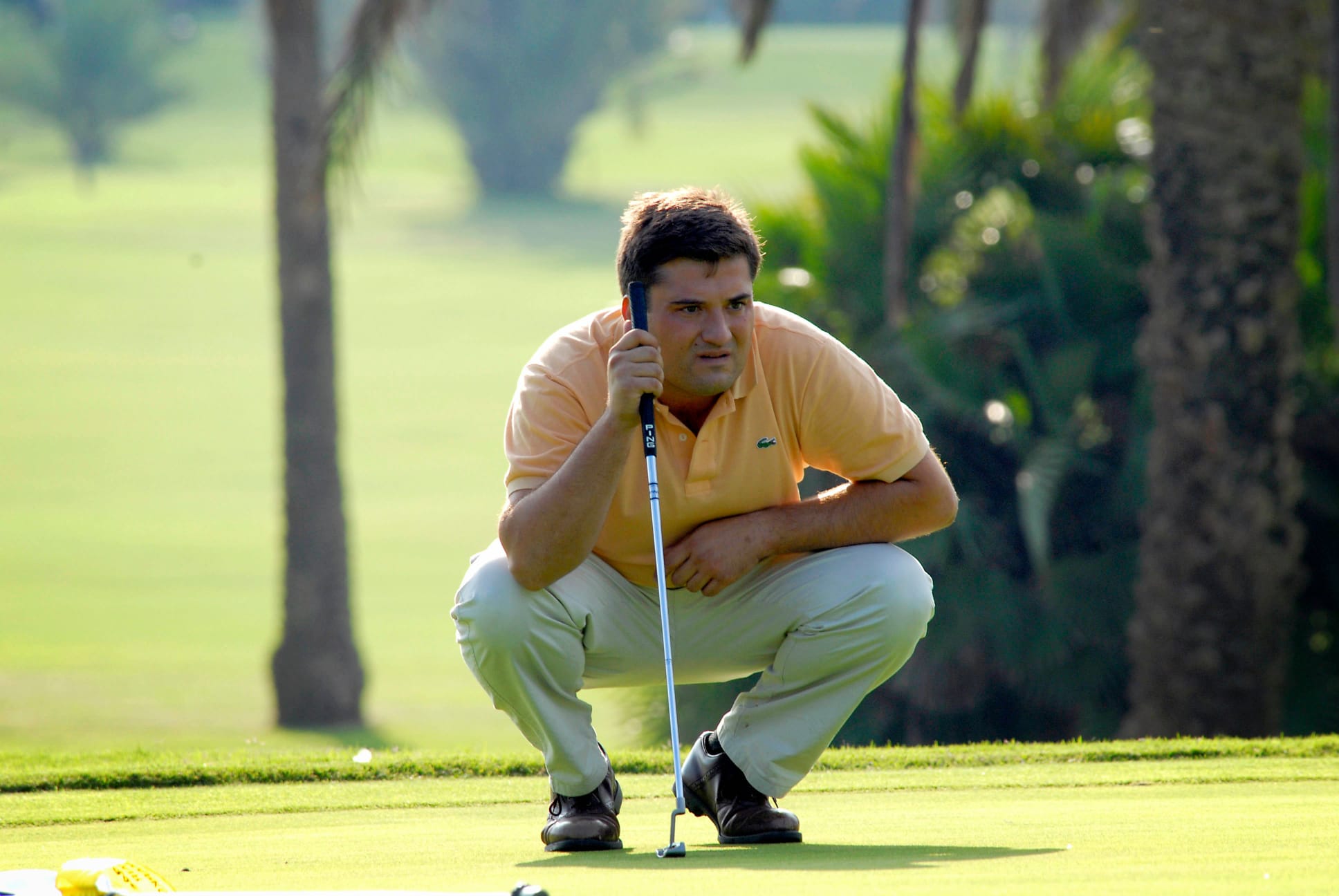 Juan Carande, jugador de golf.