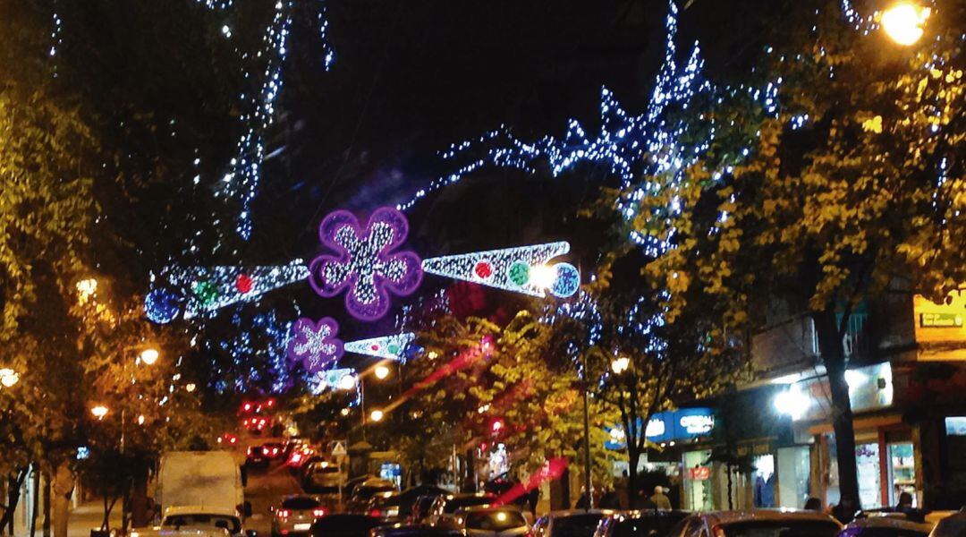 Iluminación navideña en Alcobendas