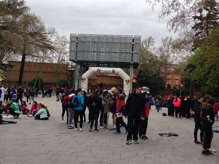 Jornada de actividad física en el Salón