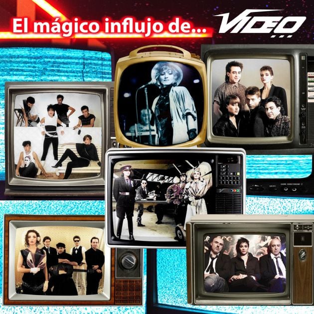 Portada del disco tributo a Vídeo