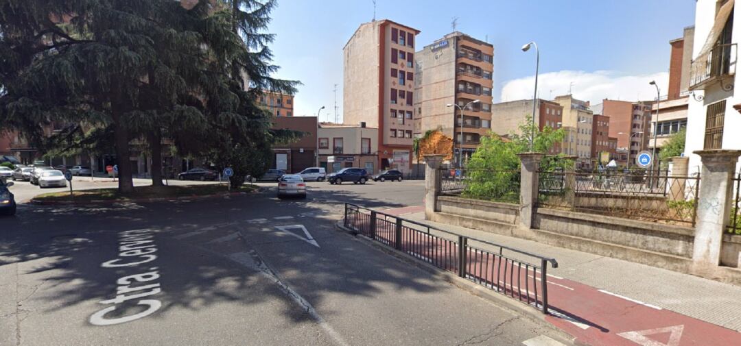 Carretera Cervera en confluencia con Pío XII