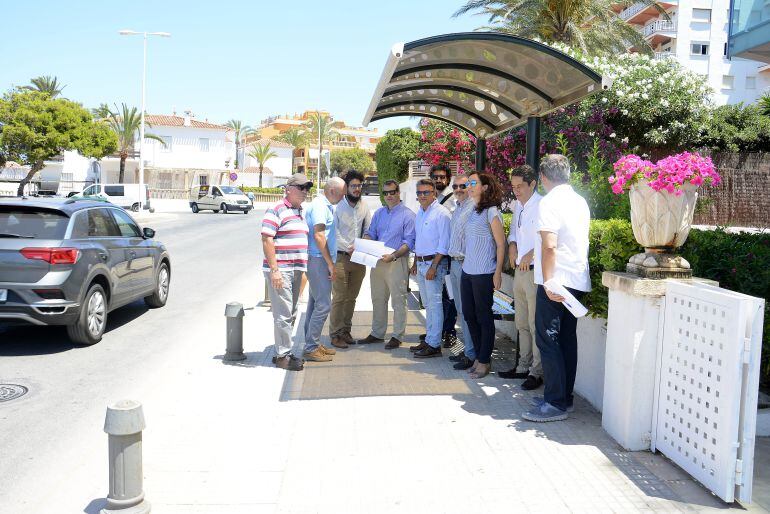 Obras en Avenida Ultramar