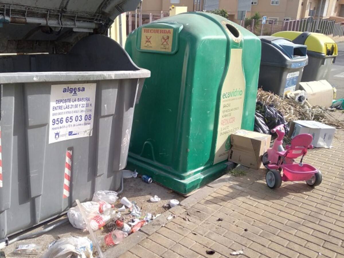 Adelante Algeciras exige un plan de choque de limpieza en barriadas