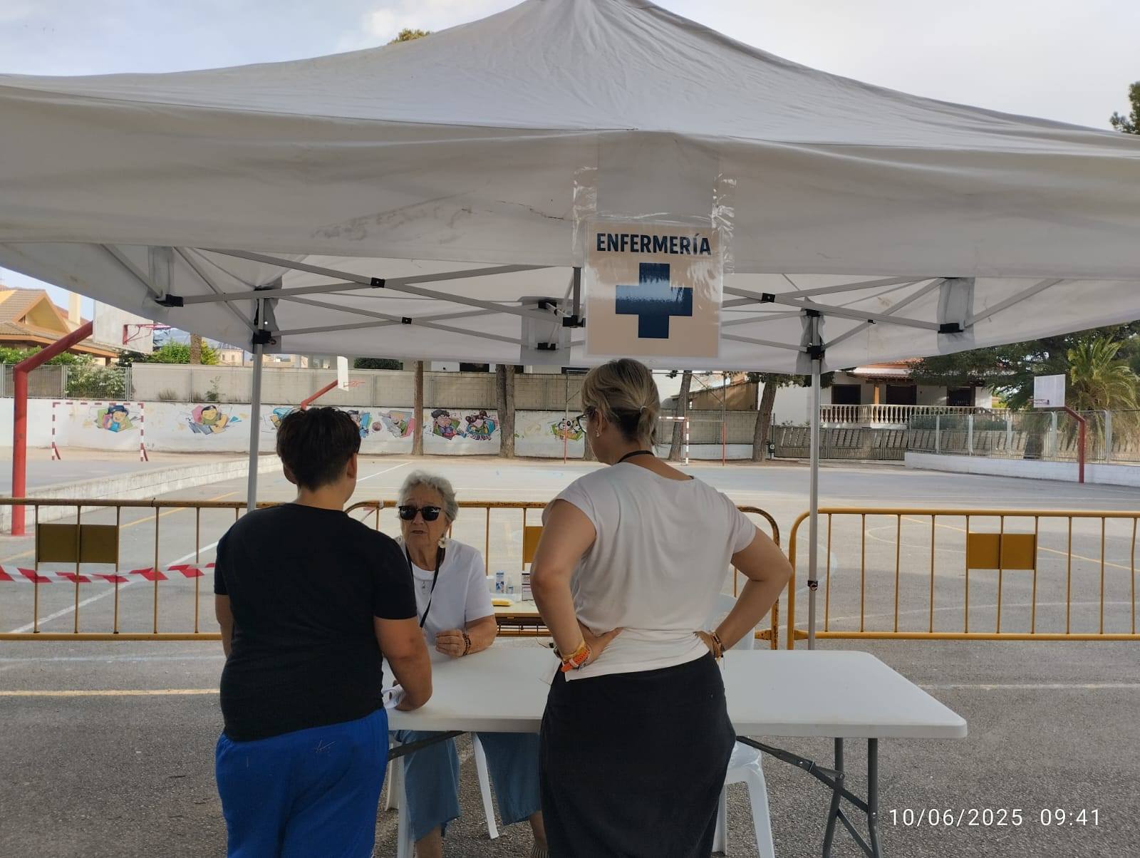 Campaña de Caudete Se Mueve en el colegio