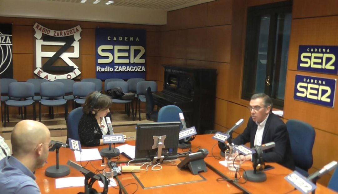 Luis María Beamonte, presidente del PP Aragón, en La Rebotica de Radio Zaragoza 