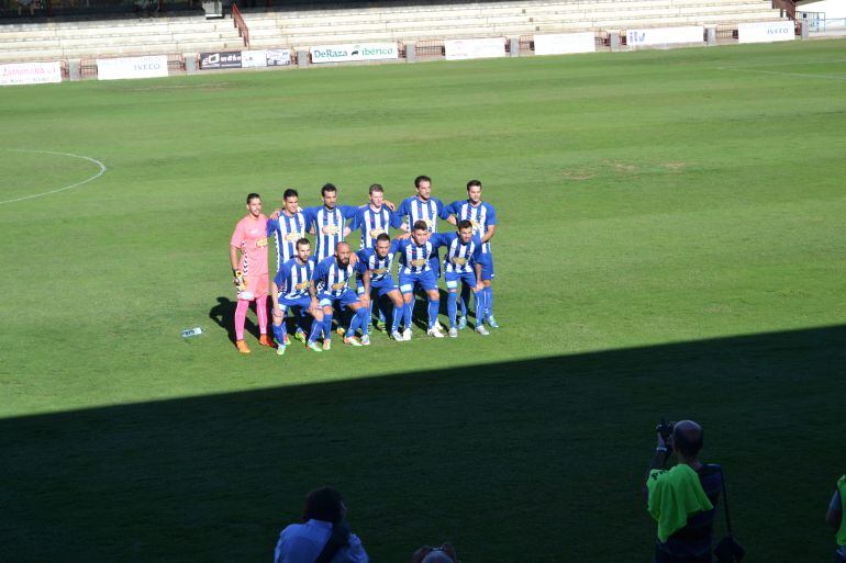 Once inicial del Talavera que se impuso por 4-0 al Albacete &quot;B&quot;