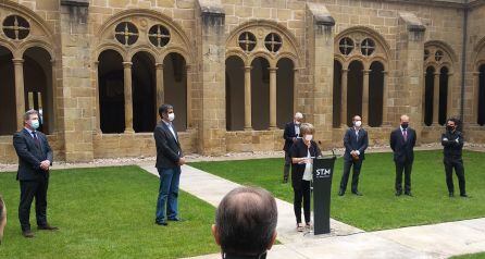 Rueda de prensa de la presentación de la exposición