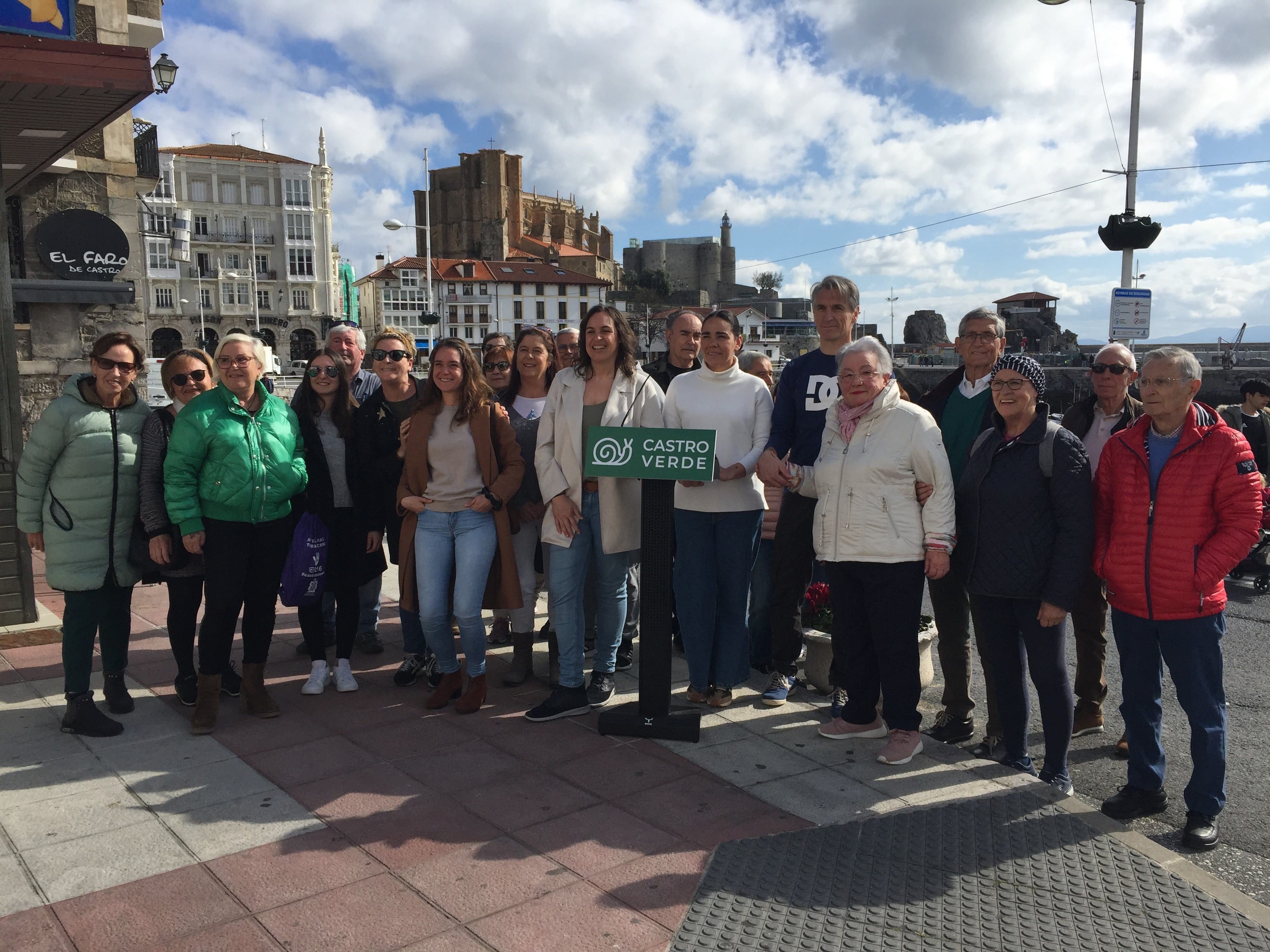 Presentación de la candidatura de CastroVerde.