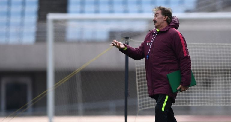 Ricardo La Volpe, entrenador del América de México 