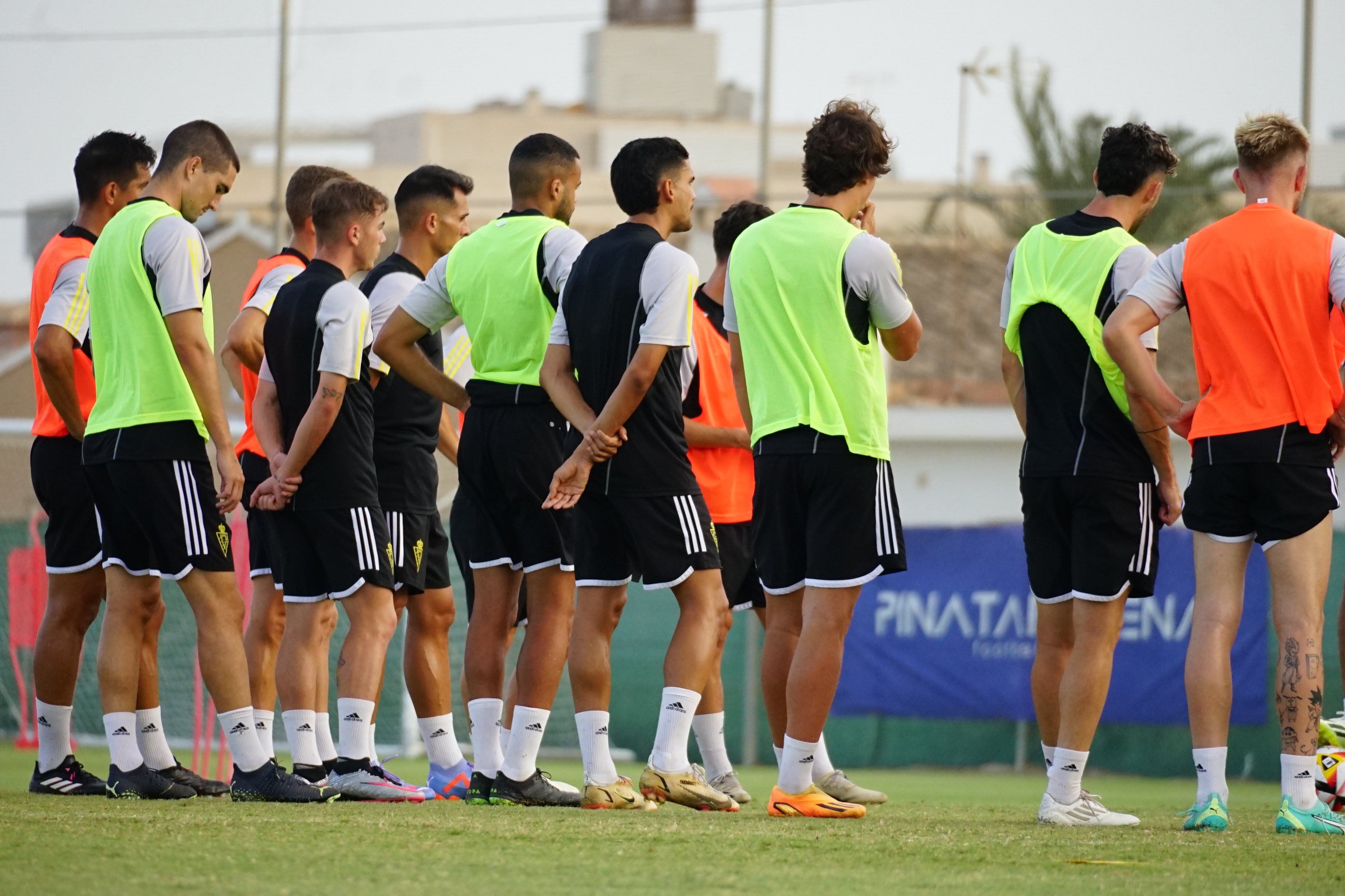 Imagen de archivo de un entrenamiento del Real Murcia