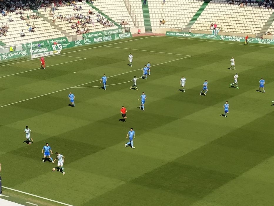 Imagen del Nuevo Arcángel, dónde el Alcoyano ha logrado ganar sufriendo hasta el final