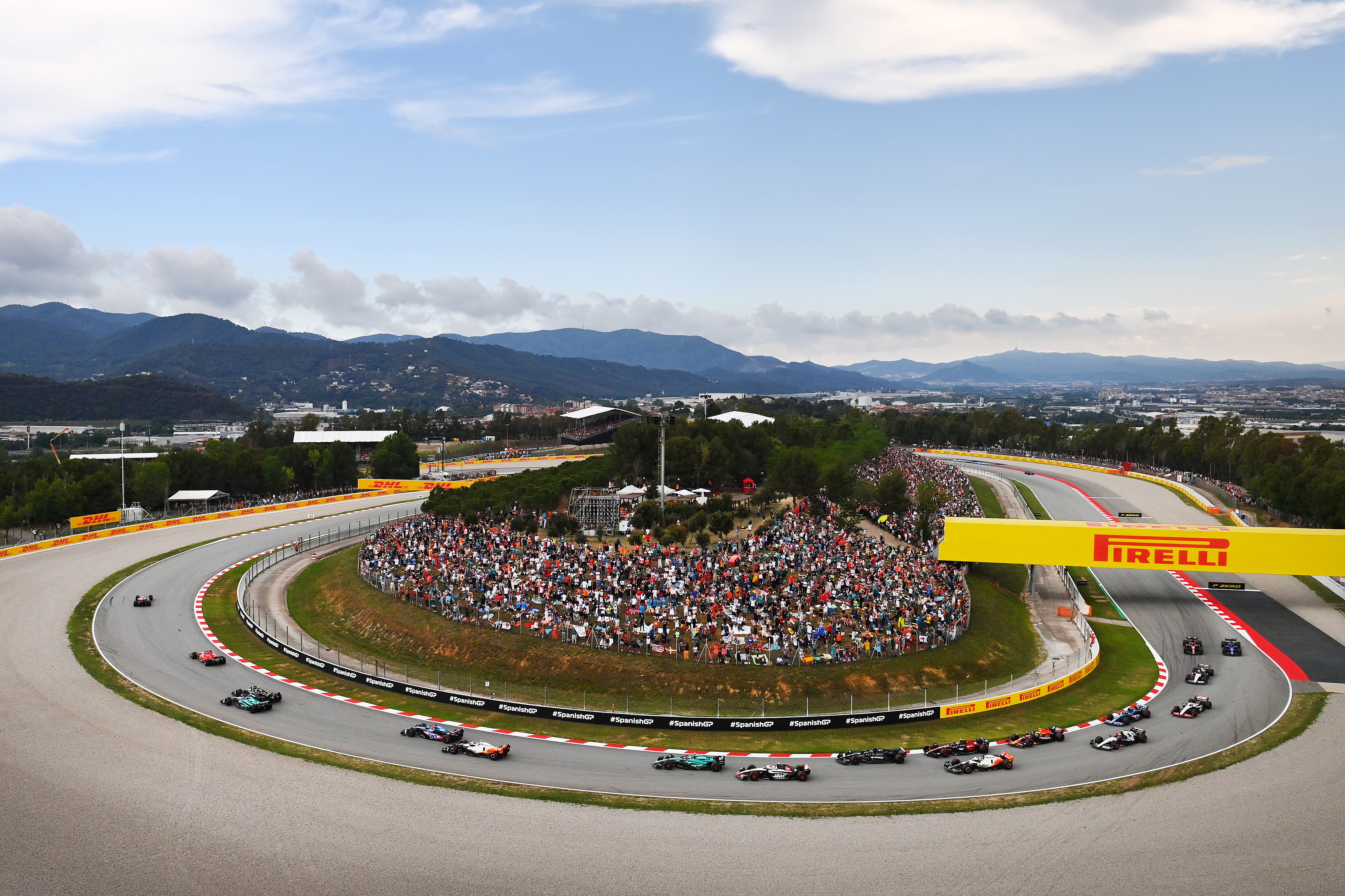 Curva del Circuit de Catalunya, en la carrera celebrada en 2023.