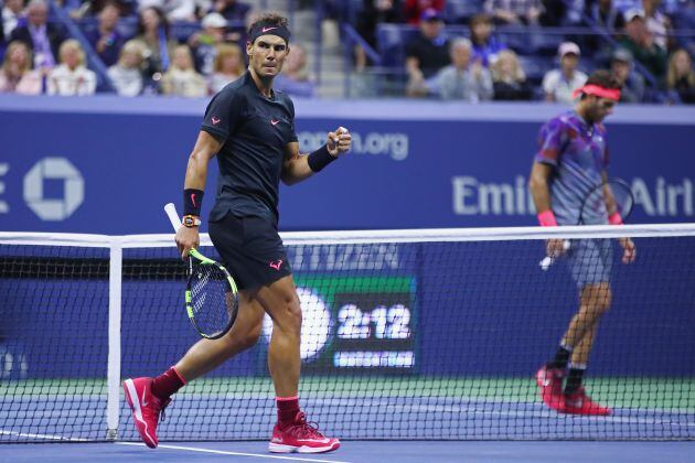 Nadal ganó en otras semifinales a Del Potro en el US Open del año pasado