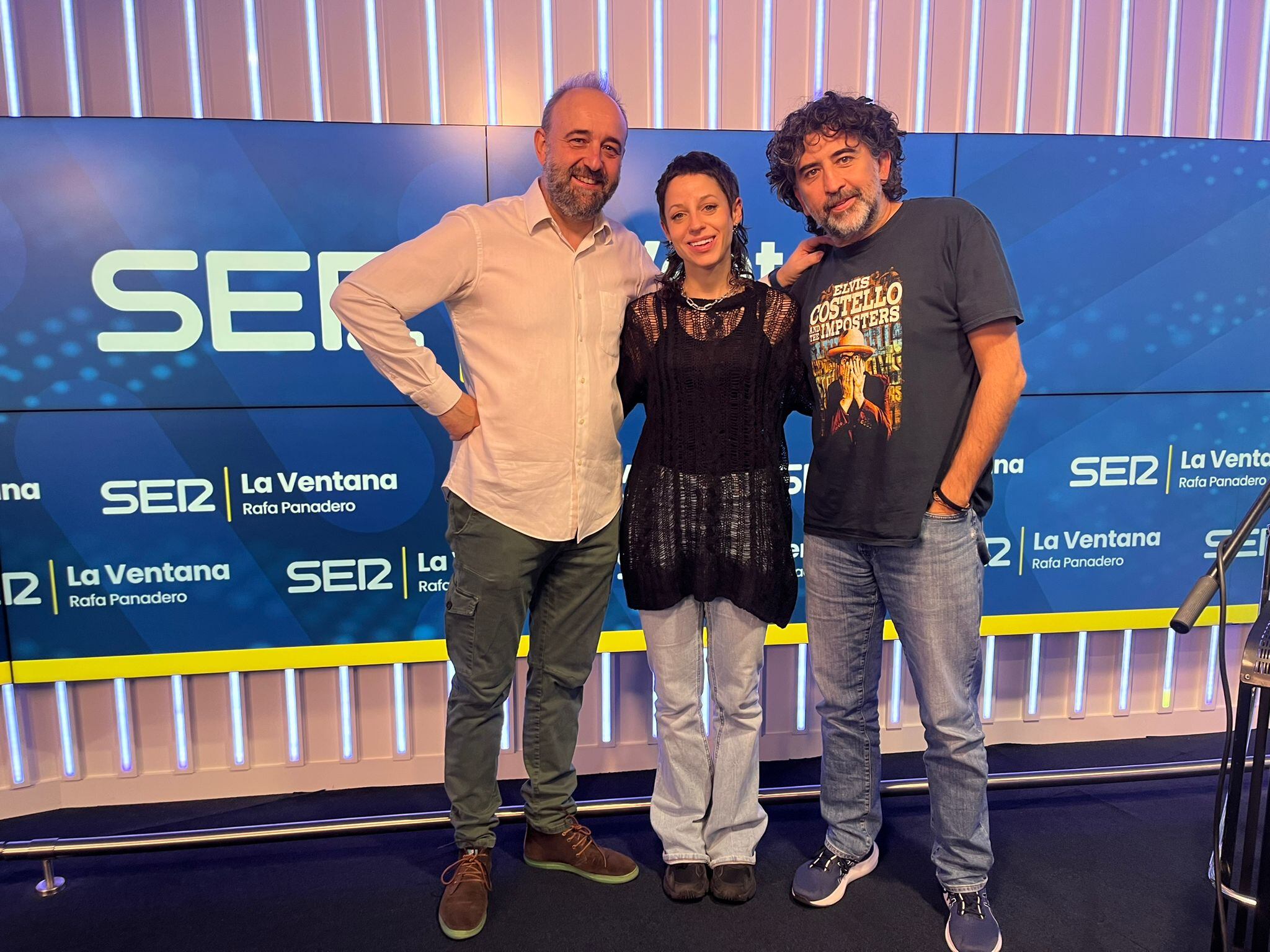 Iñaki de la Torre, Travis Birds y Rafa Panadero