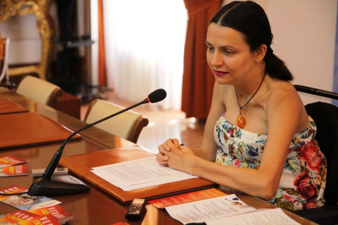 Mª Eugenia Cabezas, Concejala de Cultura del Ayuntamiento de Zamora